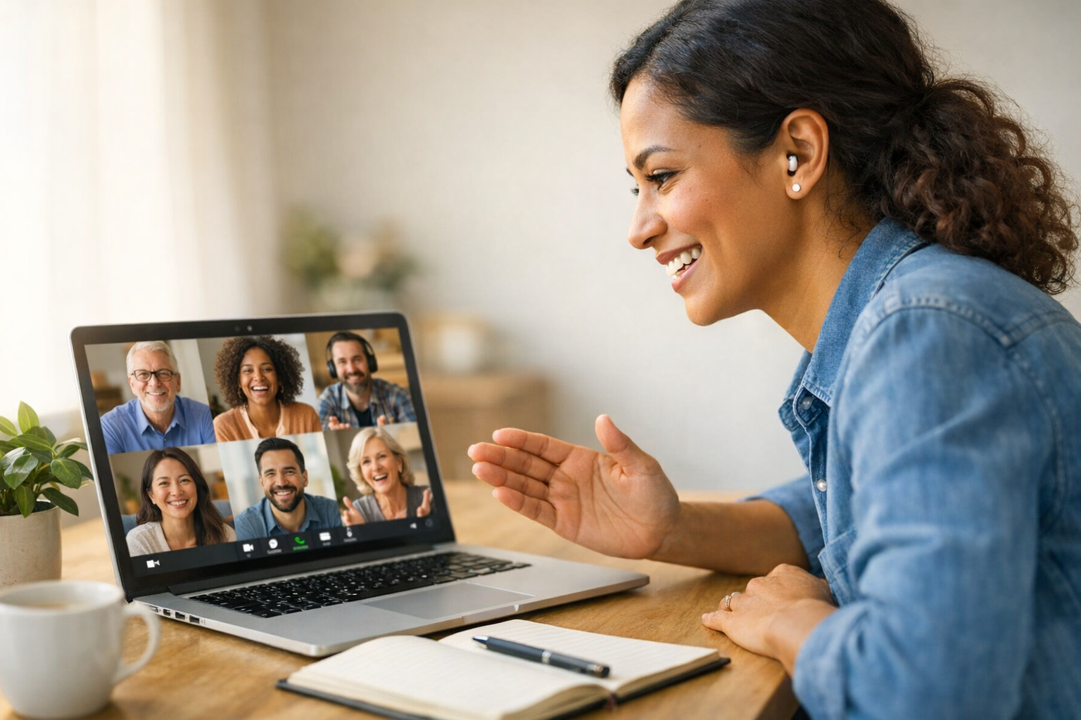 Human-centred online sessions