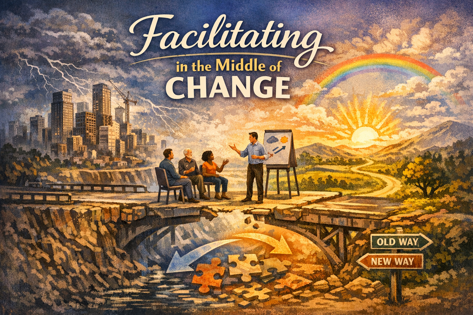 Facilitating in the middle of change